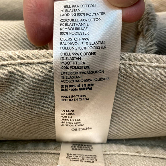 Free People We The Free RARE Last Dance Military Blazer Jacket Size Medium - Picture 7 of 8